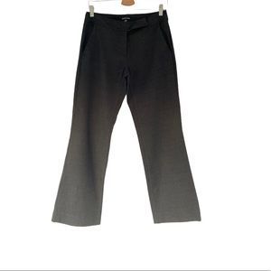 Eileen Fisher Wool Dress Pants Dark Gray Sz 2